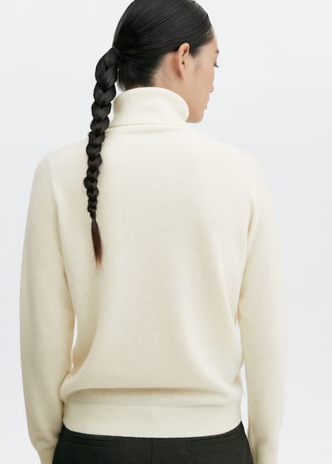 100% cashmere turtleneck sweater - Laurel Morgan