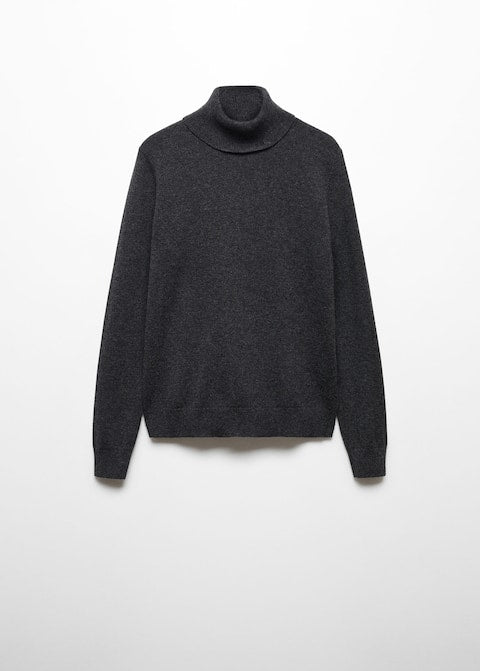 100% cashmere turtleneck sweater - Laurel Morgan