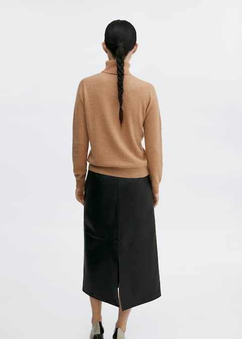 100% cashmere turtleneck sweater - Laurel Morgan