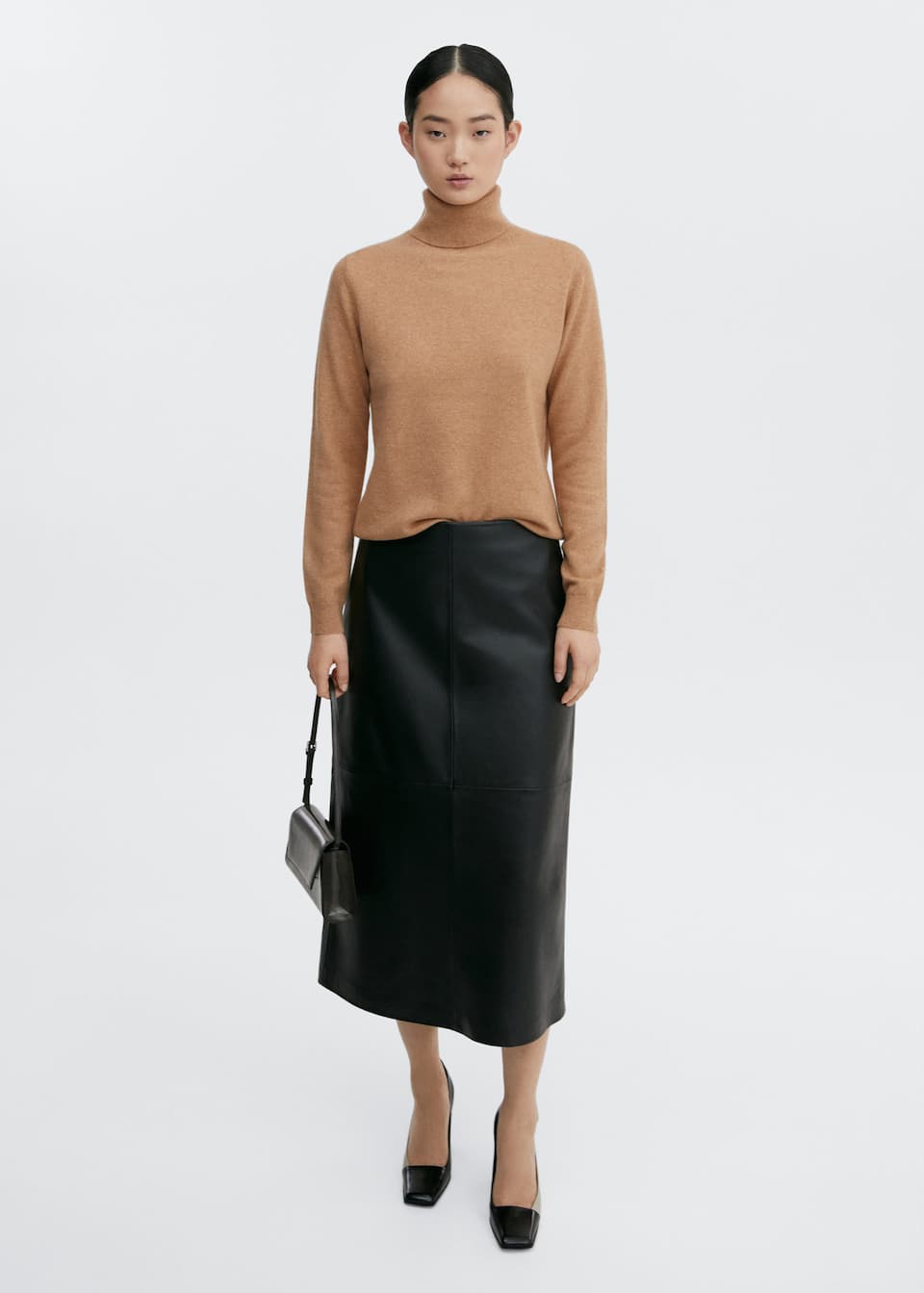 100% cashmere turtleneck sweater - Laurel Morgan