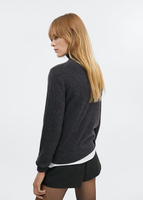 100% cashmere turtleneck sweater - Laurel Morgan