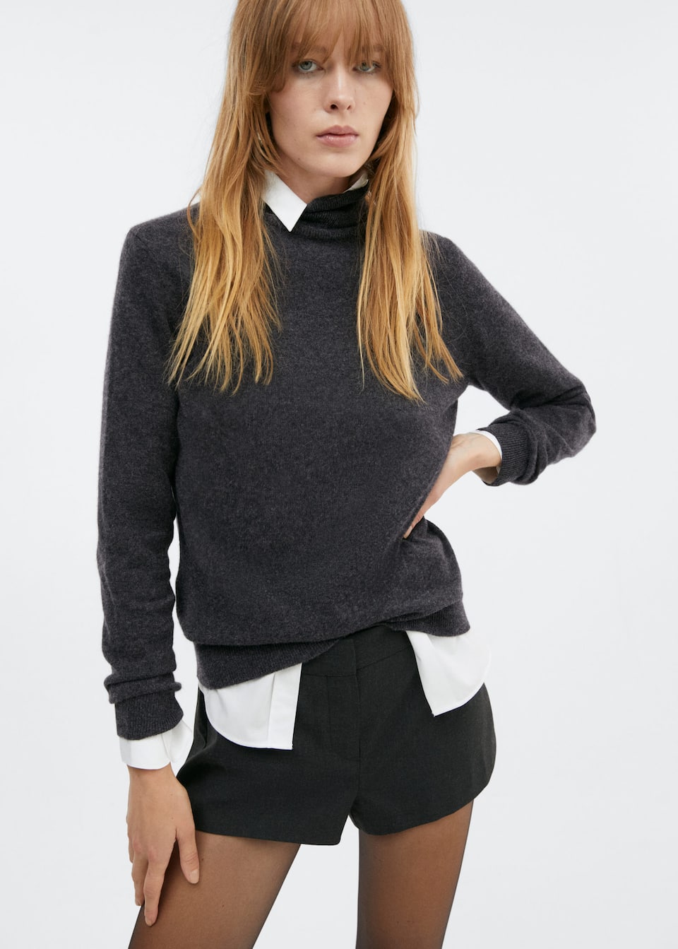 100% cashmere turtleneck sweater - Laurel Morgan