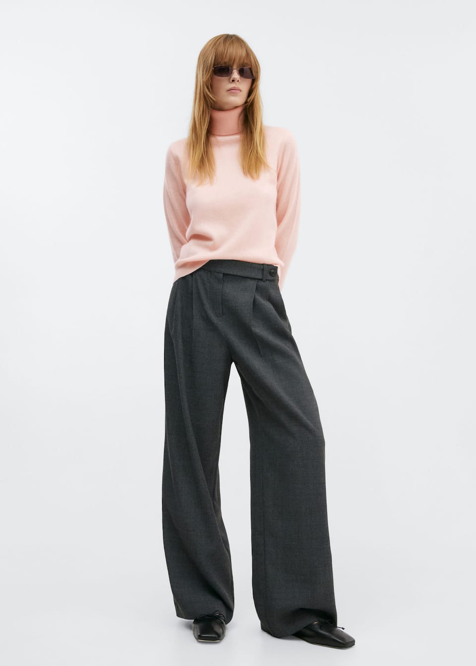 100% cashmere turtleneck sweater - Laurel Morgan