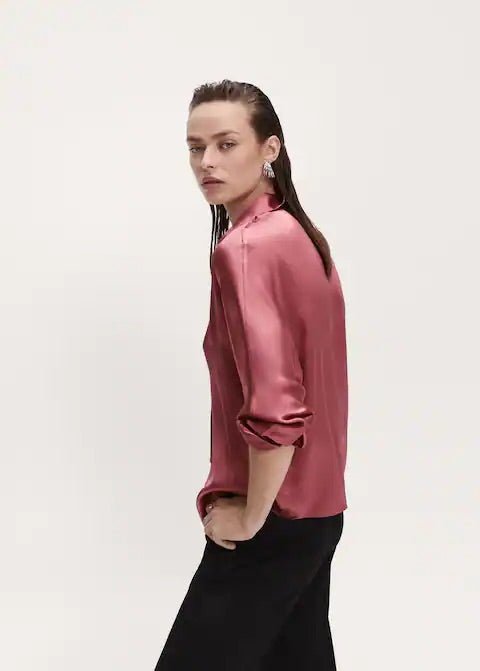 100% silk shirt - Laurel Morgan