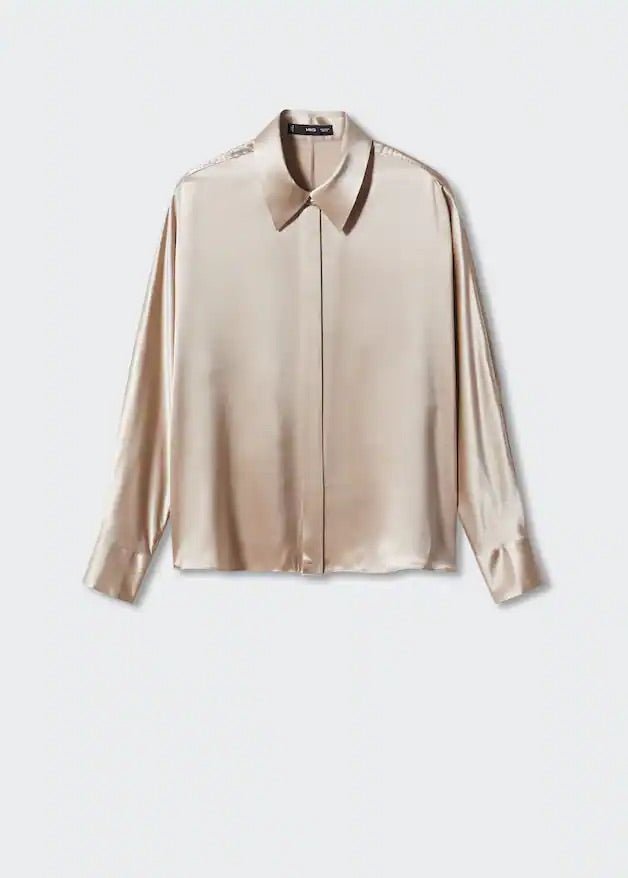 100% silk shirt - Laurel Morgan