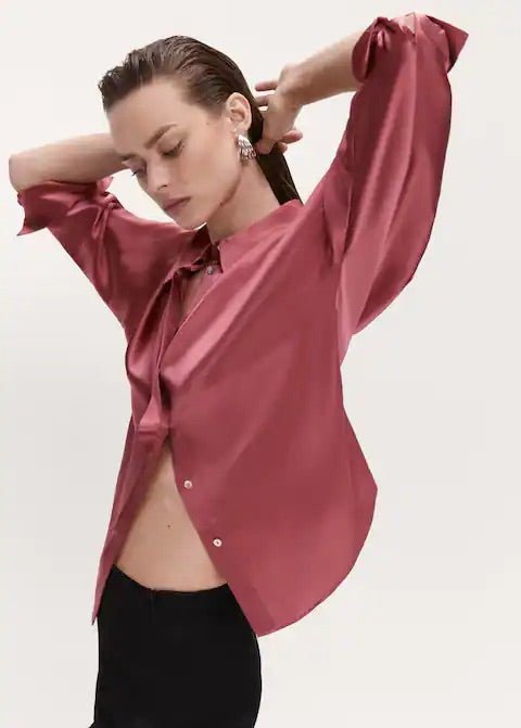 100% silk shirt - Laurel Morgan