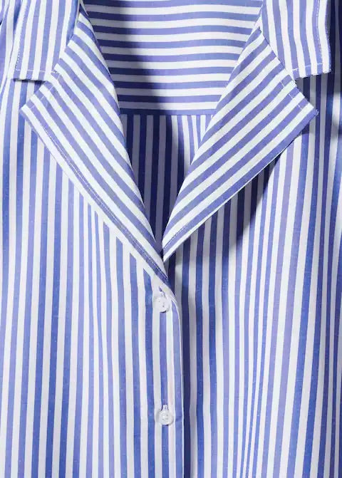 Short sleeve striped shirt