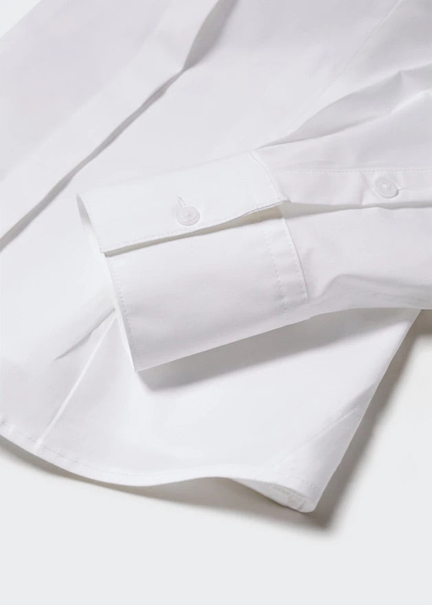 Essential cotton-blend shirt