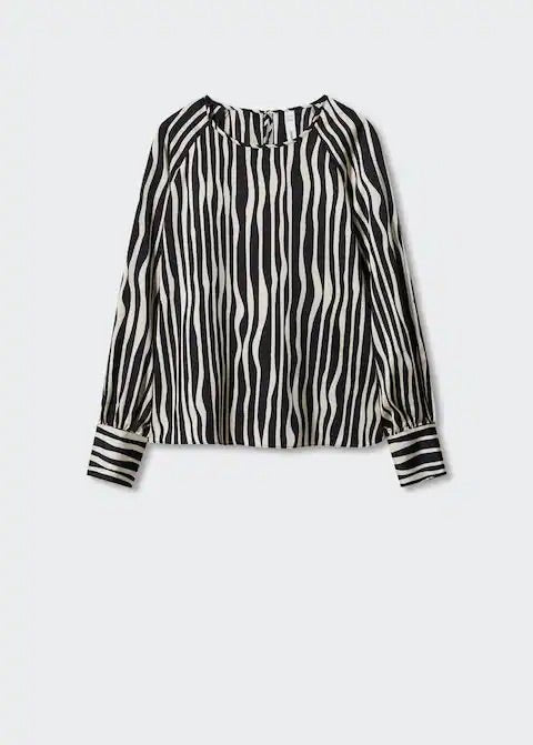 Animal print blouse - Laurel Morgan