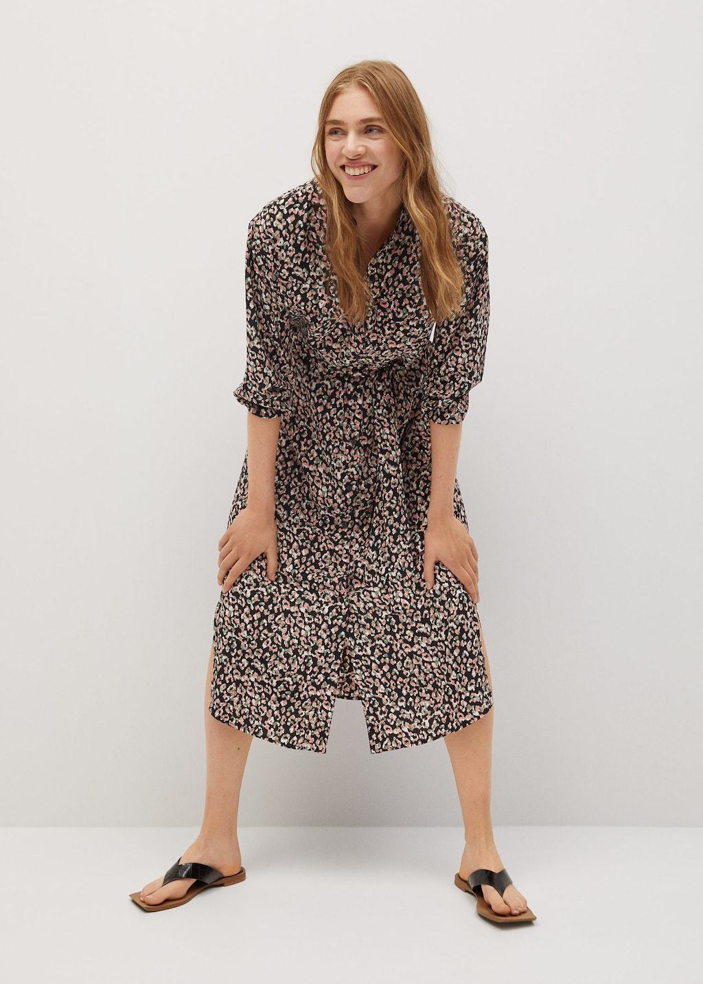 Animal print dress - Laurel Morgan