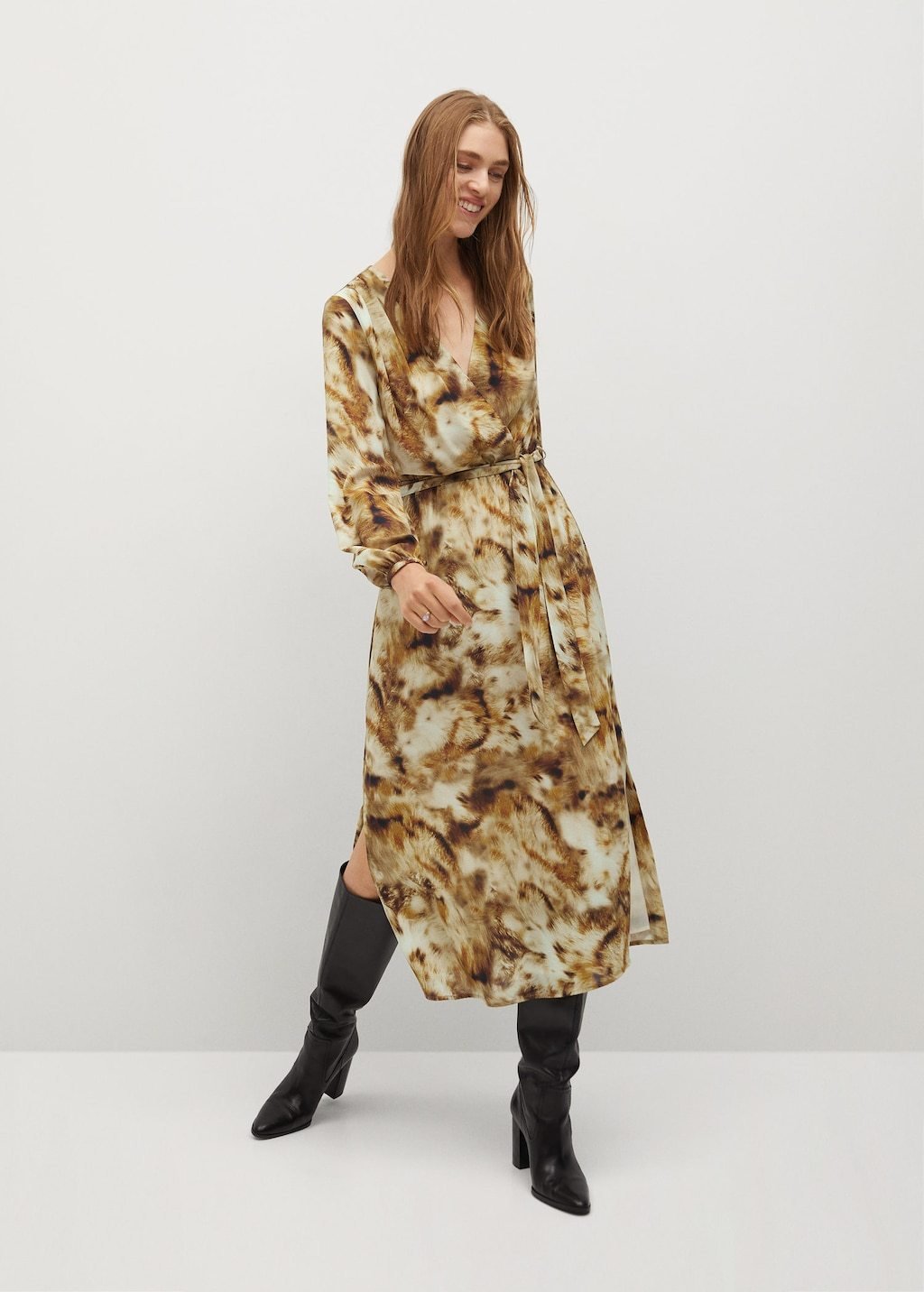 Animal print dress - Laurel Morgan