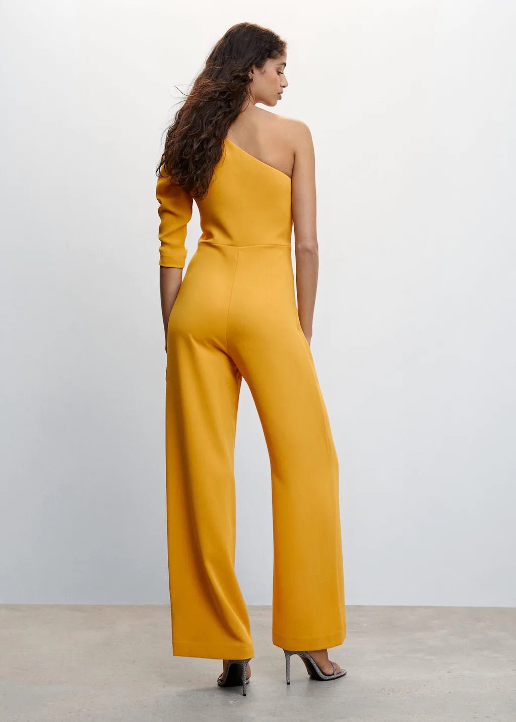 Asymmetric long jumpsuit - Laurel Morgan