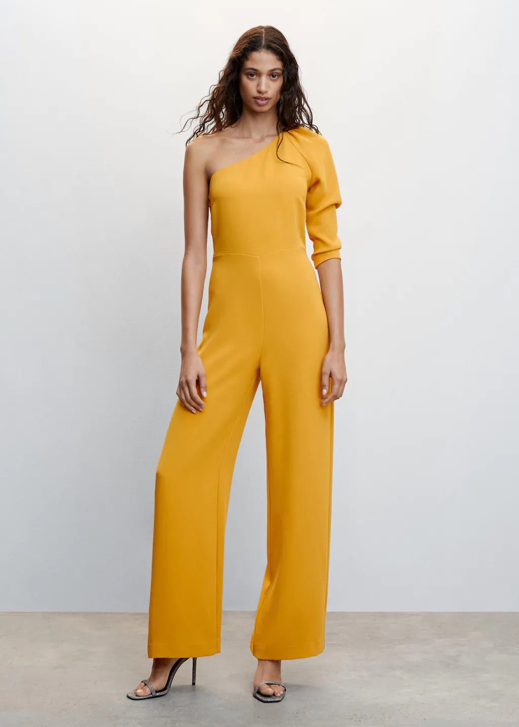 Asymmetric long jumpsuit - Laurel Morgan