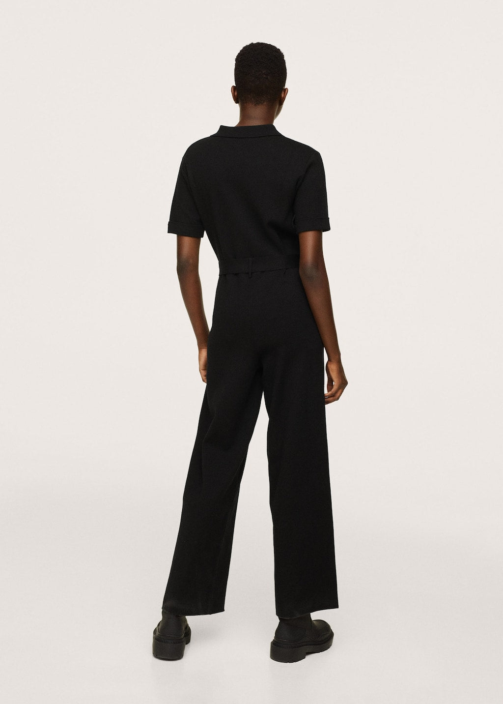 Belt long jumpsuit - Laurel Morgan