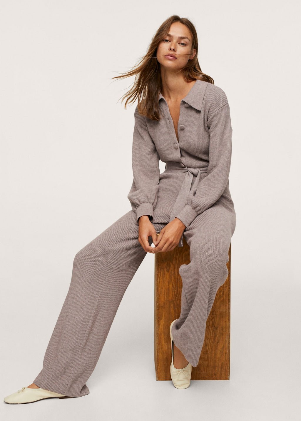 Belt long jumpsuit - Laurel Morgan