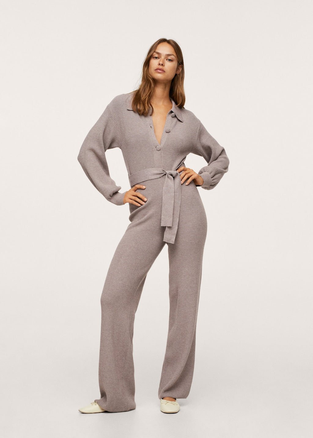 Belt long jumpsuit - Laurel Morgan