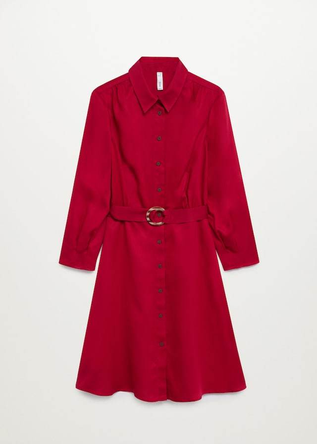 Belt shirt dress - Laurel Morgan