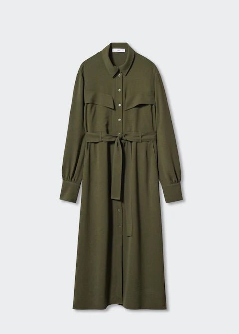 Belt shirt dress - Laurel Morgan