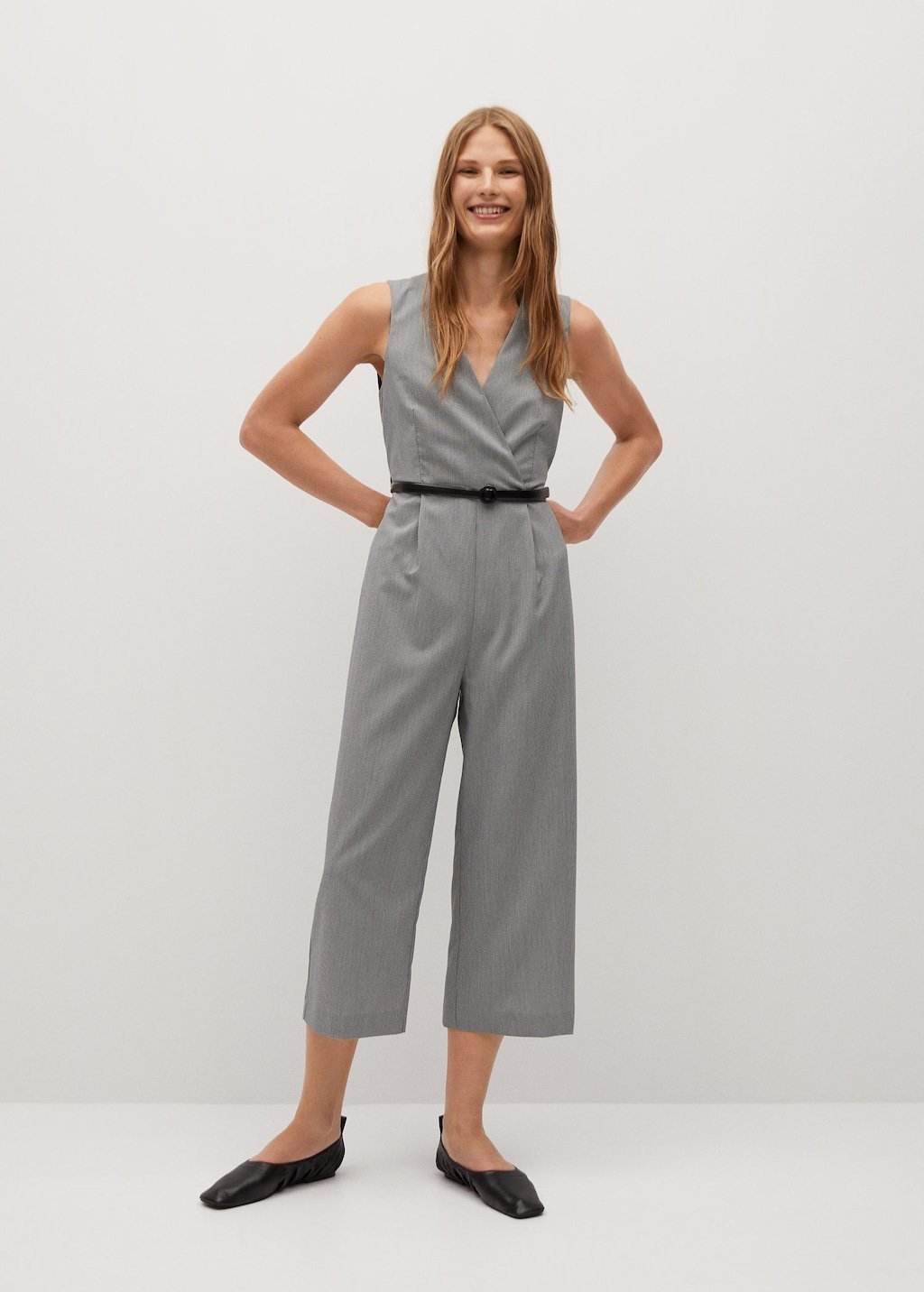 Belt wrap jumpsuit - Laurel Morgan