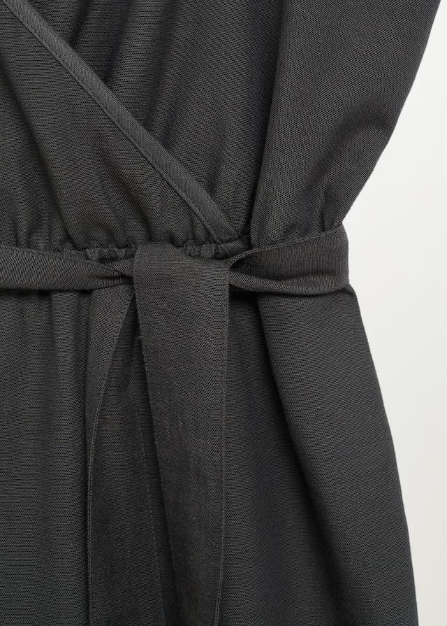 Belt wrap jumpsuit - Laurel Morgan