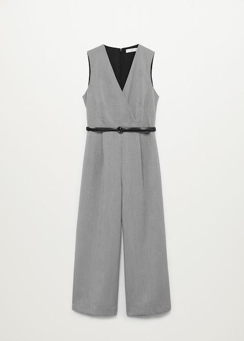 Belt wrap jumpsuit - Laurel Morgan