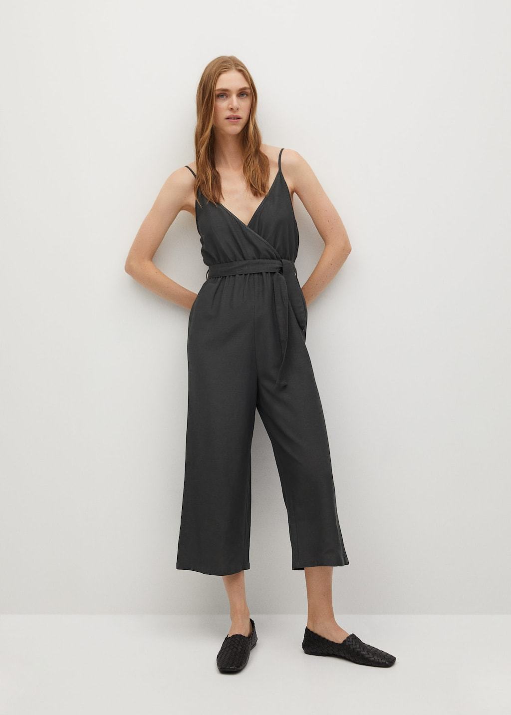 Belt wrap jumpsuit - Laurel Morgan