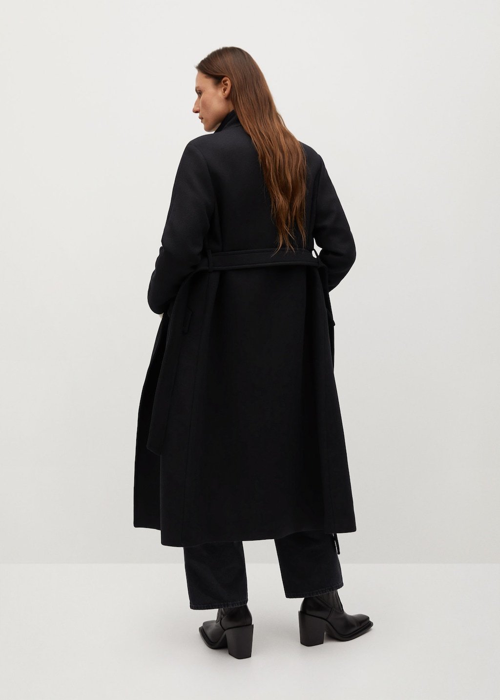 Belted wool coat - Laurel Morgan