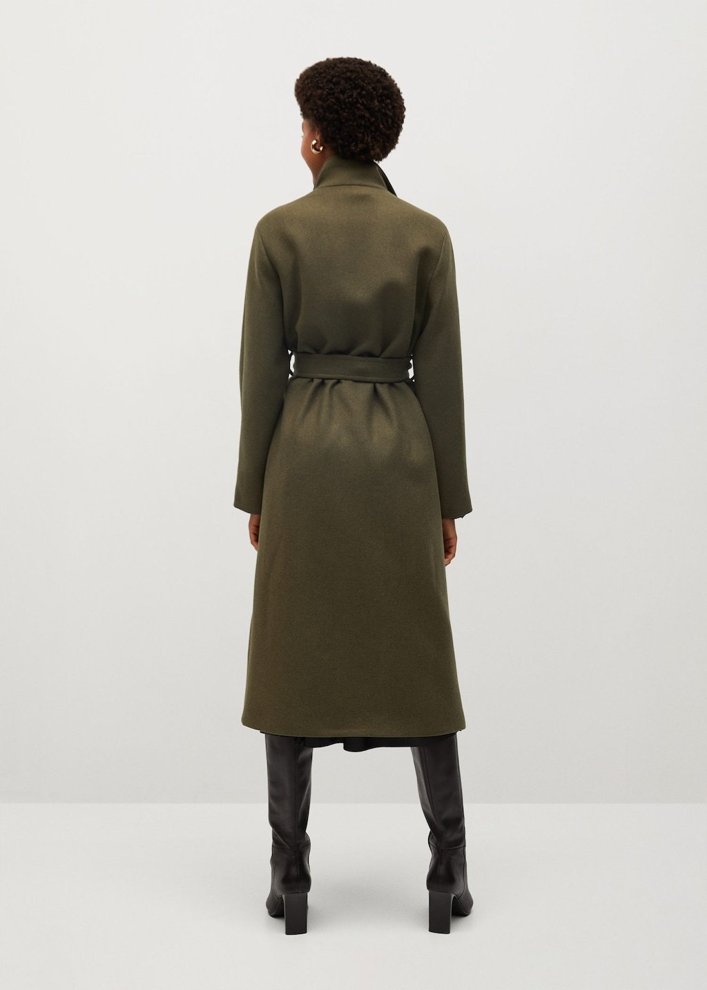 Belted wool coat - Laurel Morgan