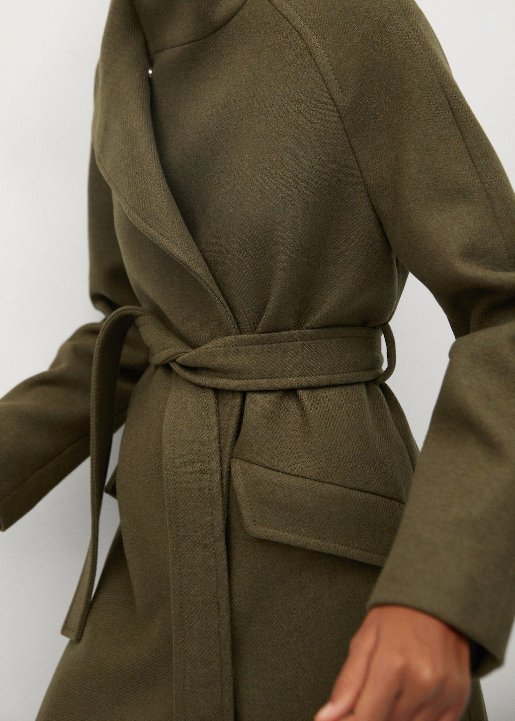 Belted wool coat - Laurel Morgan