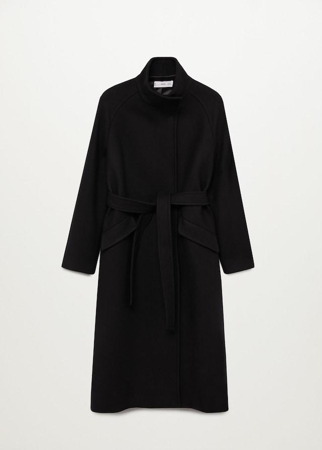 Belted wool coat - Laurel Morgan