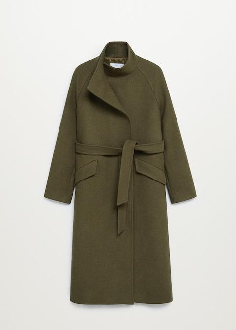 Belted wool coat - Laurel Morgan