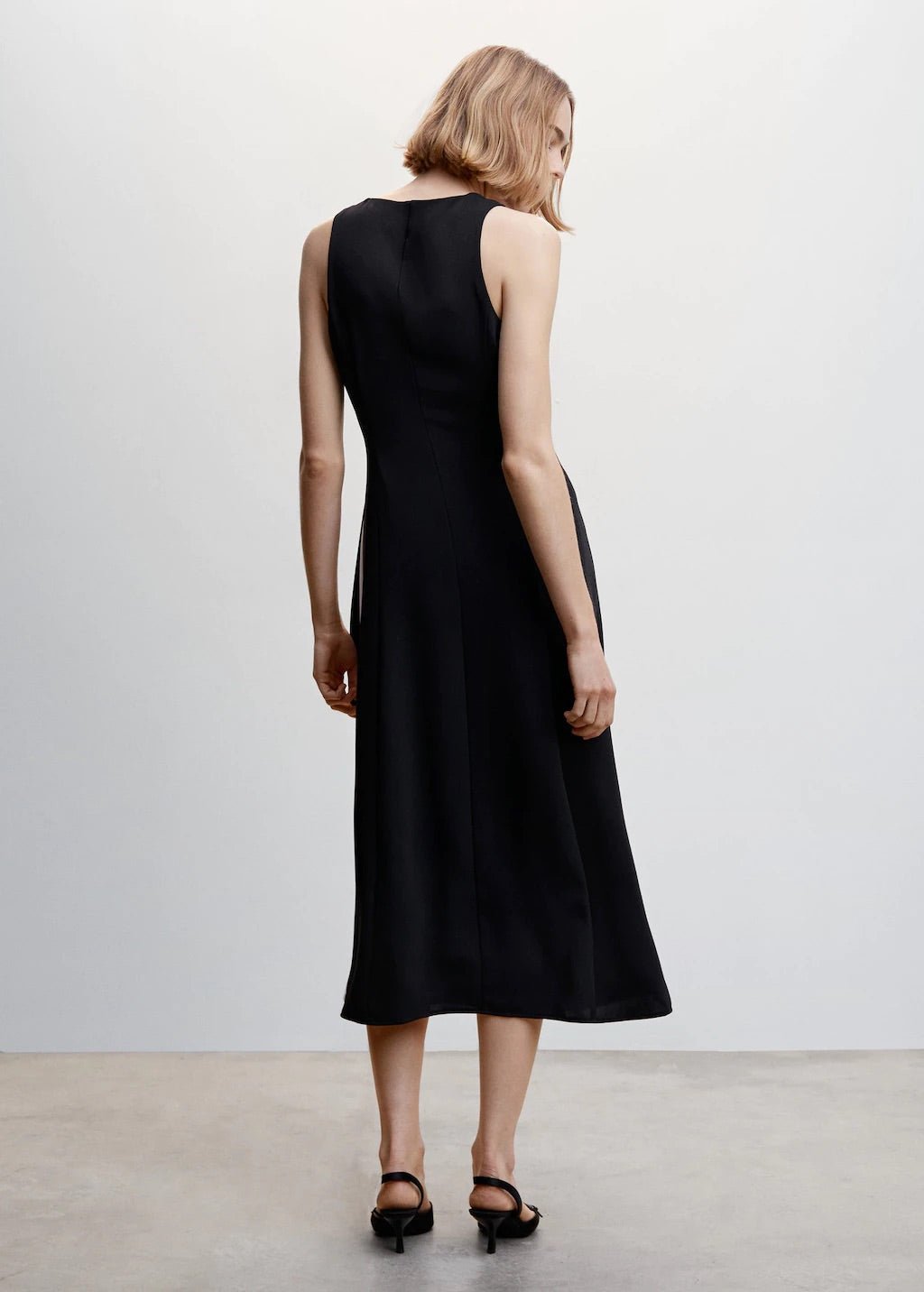 Bow bicolour dress - Laurel Morgan