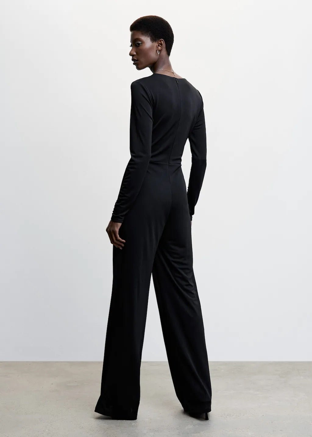 Bow long jumpsuit - Laurel Morgan