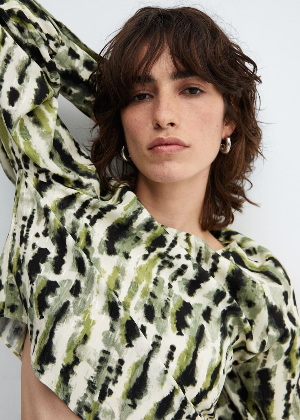 Bow printed blouse - Laurel Morgan