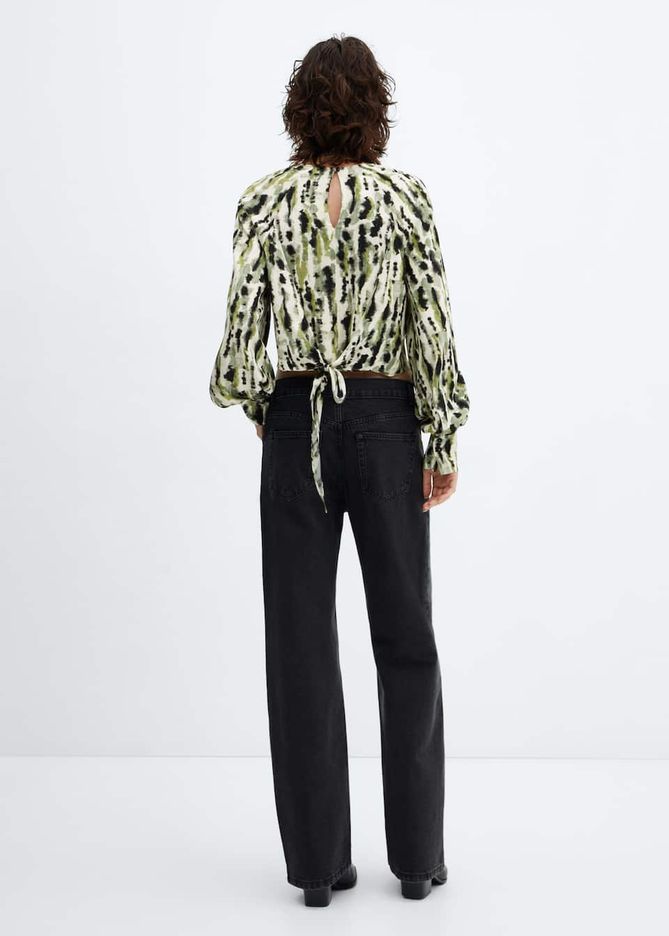 Bow printed blouse - Laurel Morgan