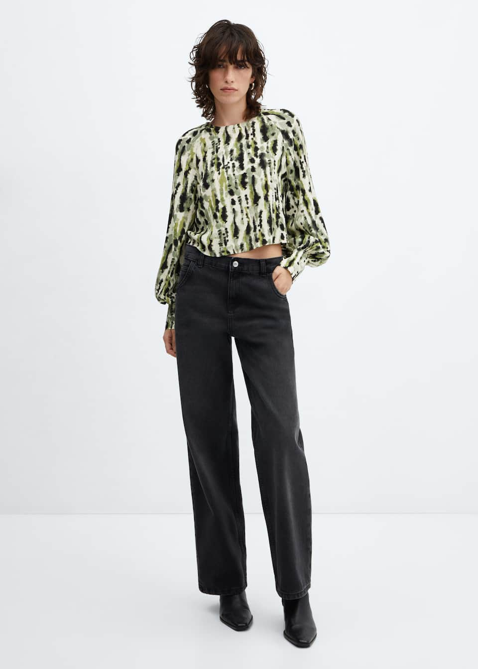 Bow printed blouse - Laurel Morgan