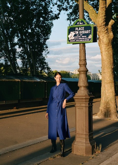 Bow shirt dress - Laurel Morgan