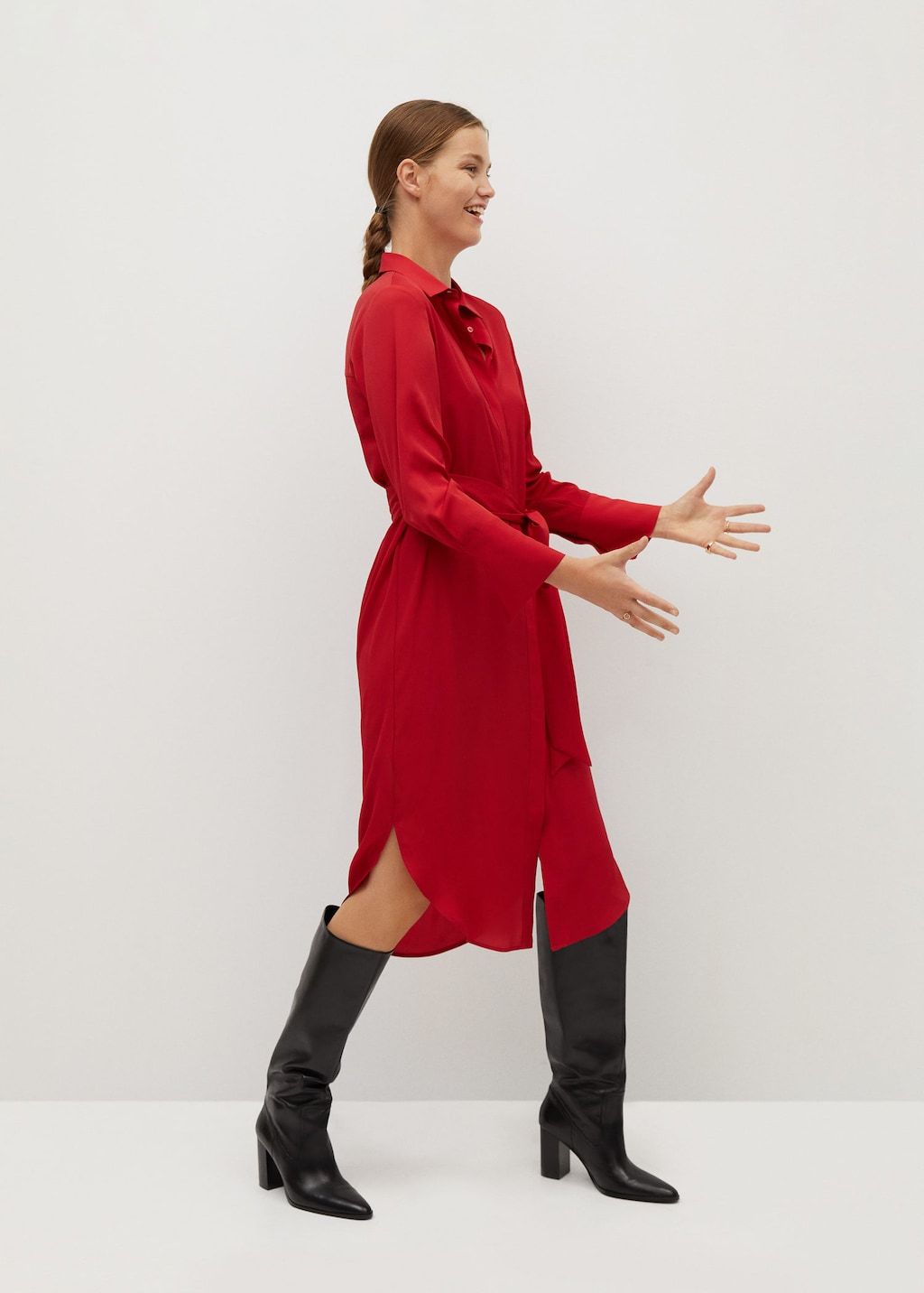 Bow shirt dress - Laurel Morgan