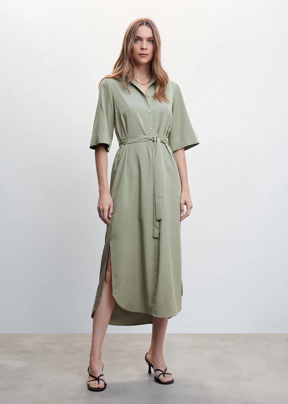 Bow shirt dress - Laurel Morgan