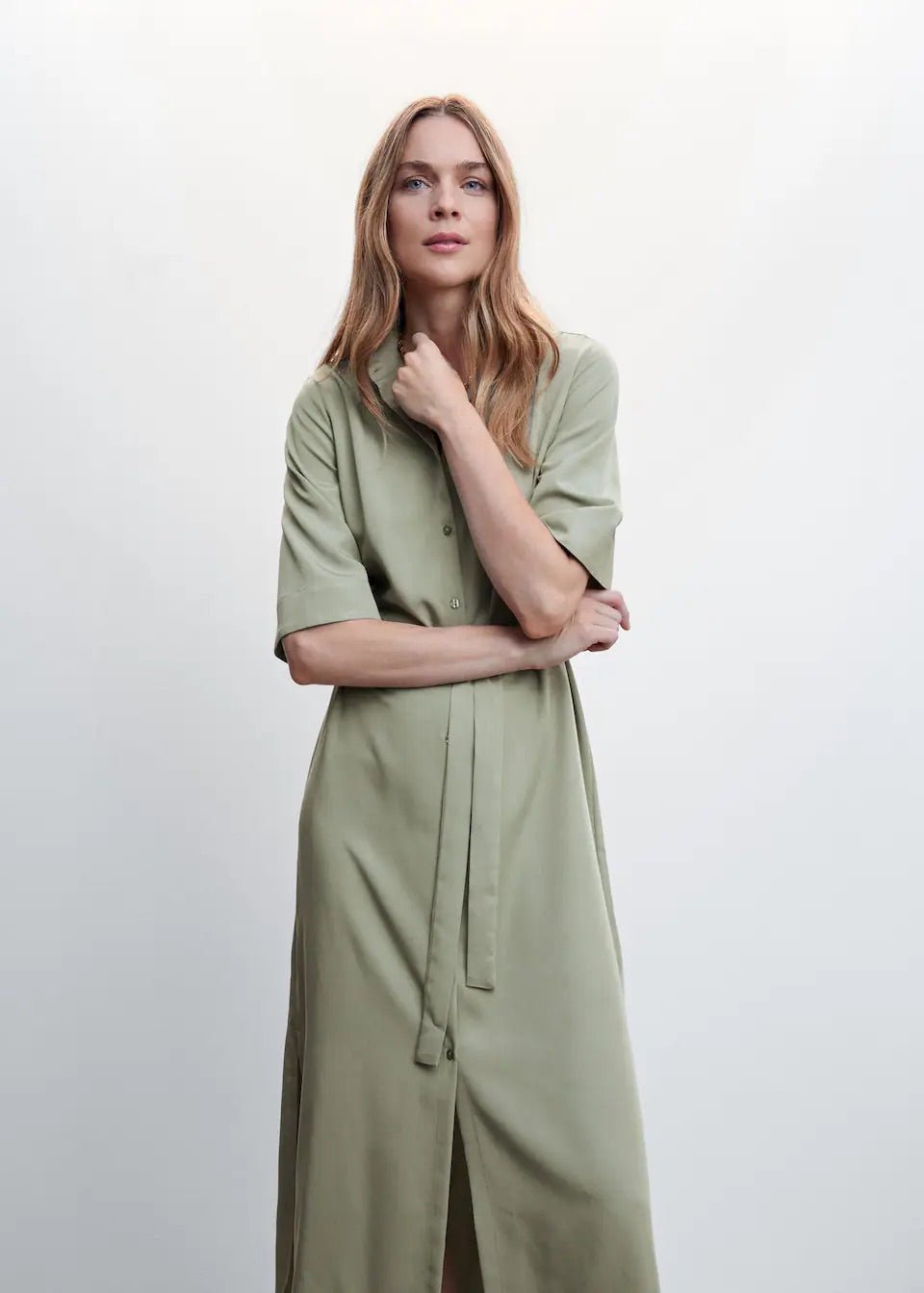 Bow shirt dress - Laurel Morgan