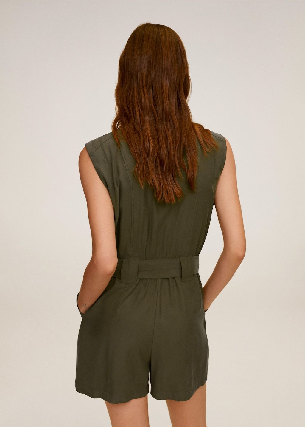 Bow short jumpsuit - Laurel Morgan