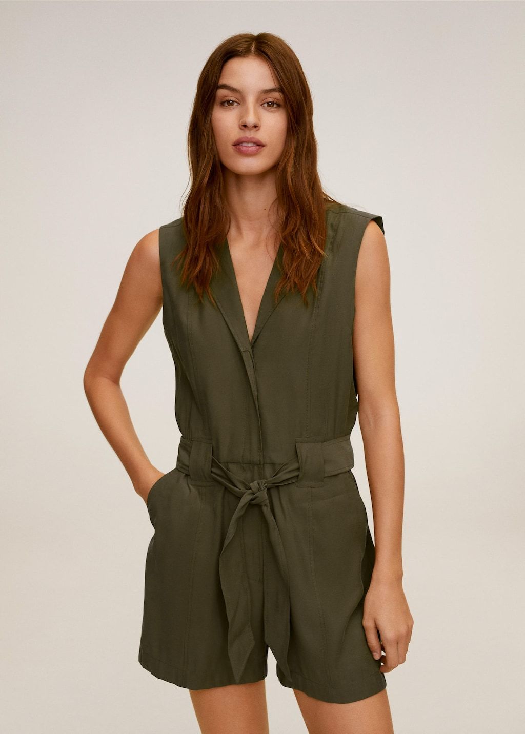 Bow short jumpsuit - Laurel Morgan