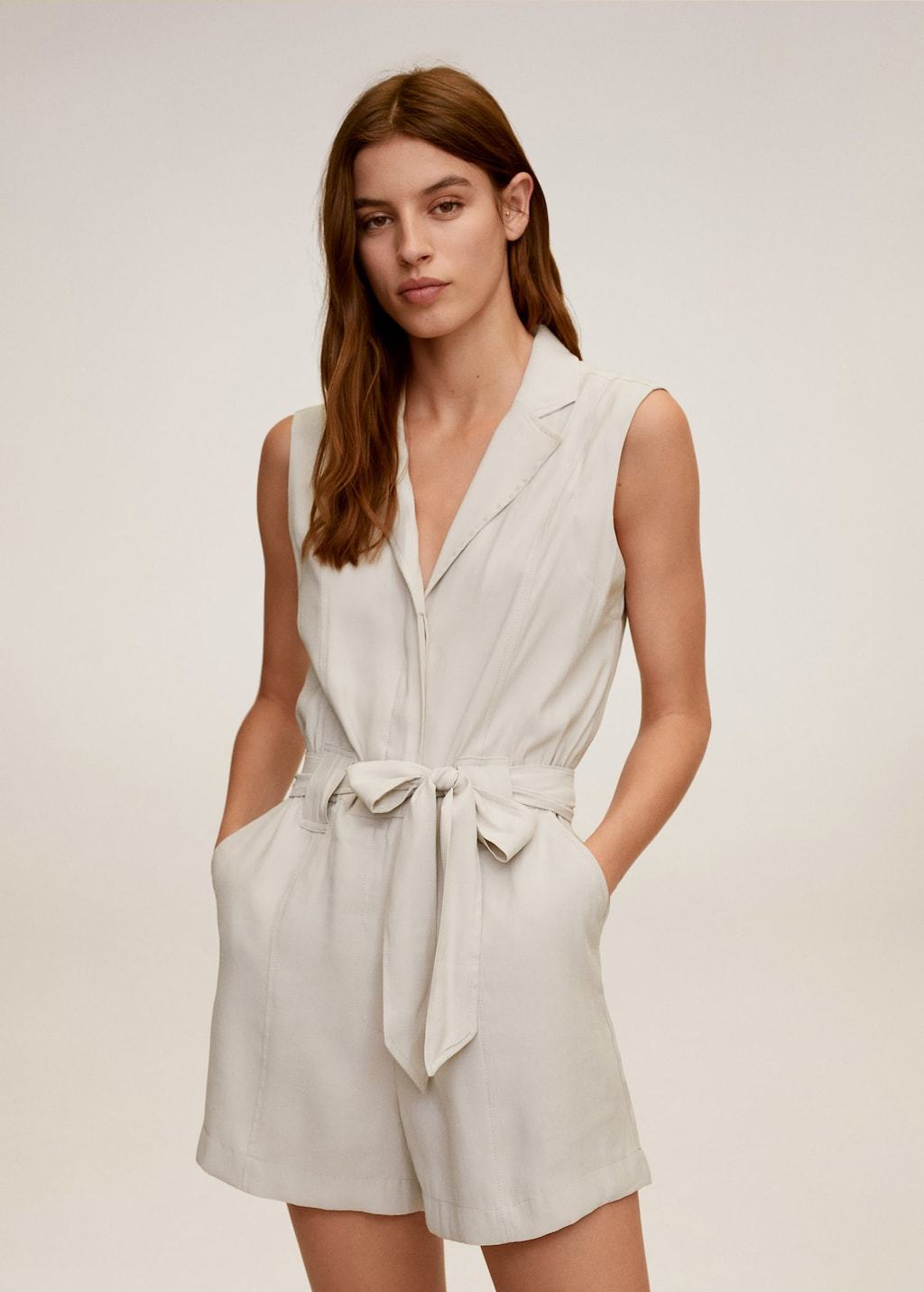 Bow short jumpsuit - Laurel Morgan