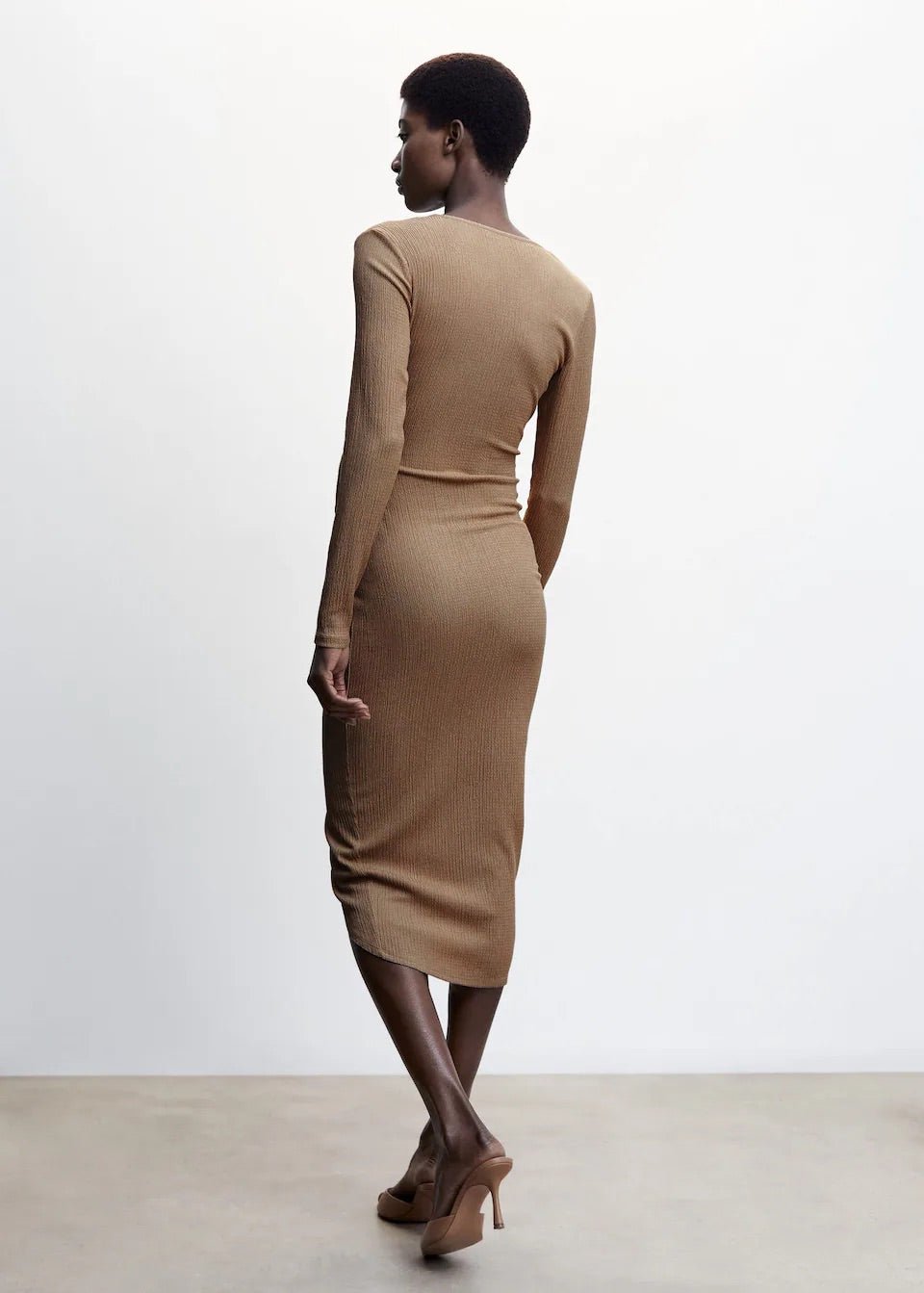 Bow wrap dress - Laurel Morgan