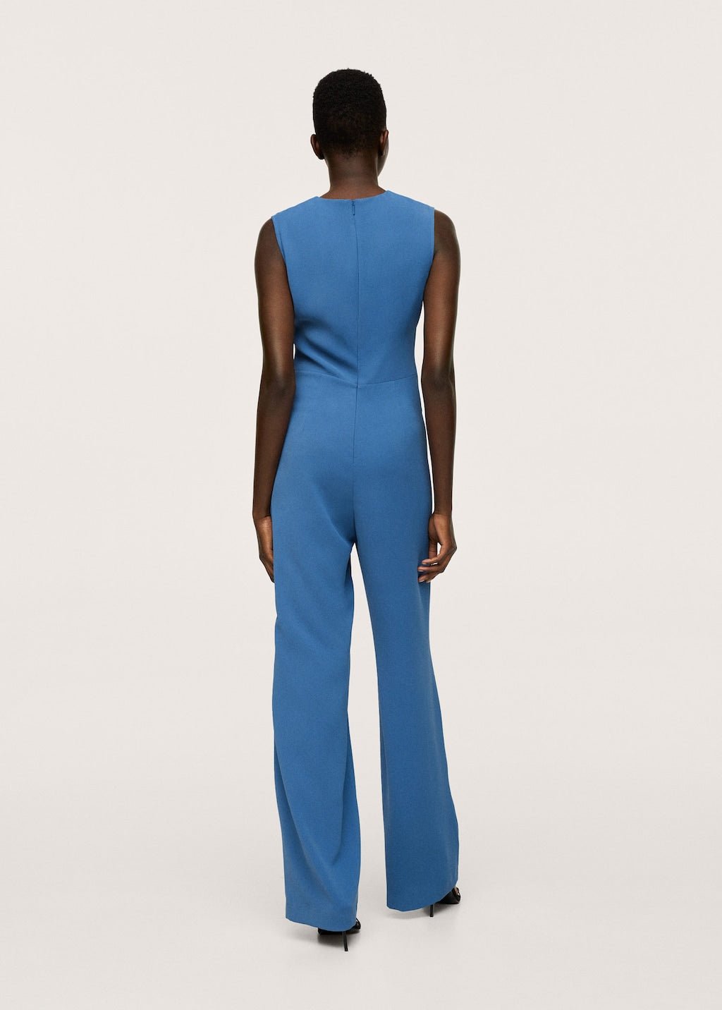 Bow wrap jumpsuit - Laurel Morgan