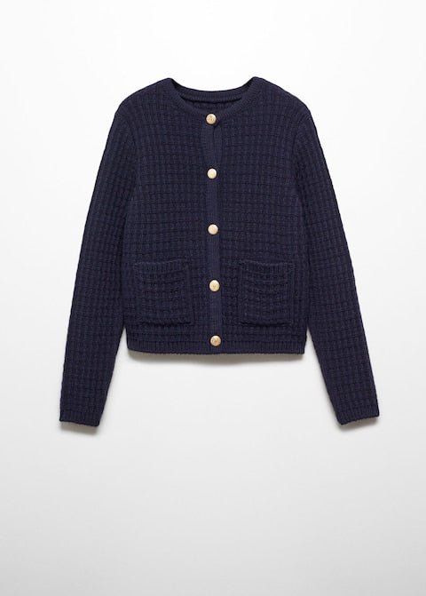 Button knit cardigan - Laurel Morgan