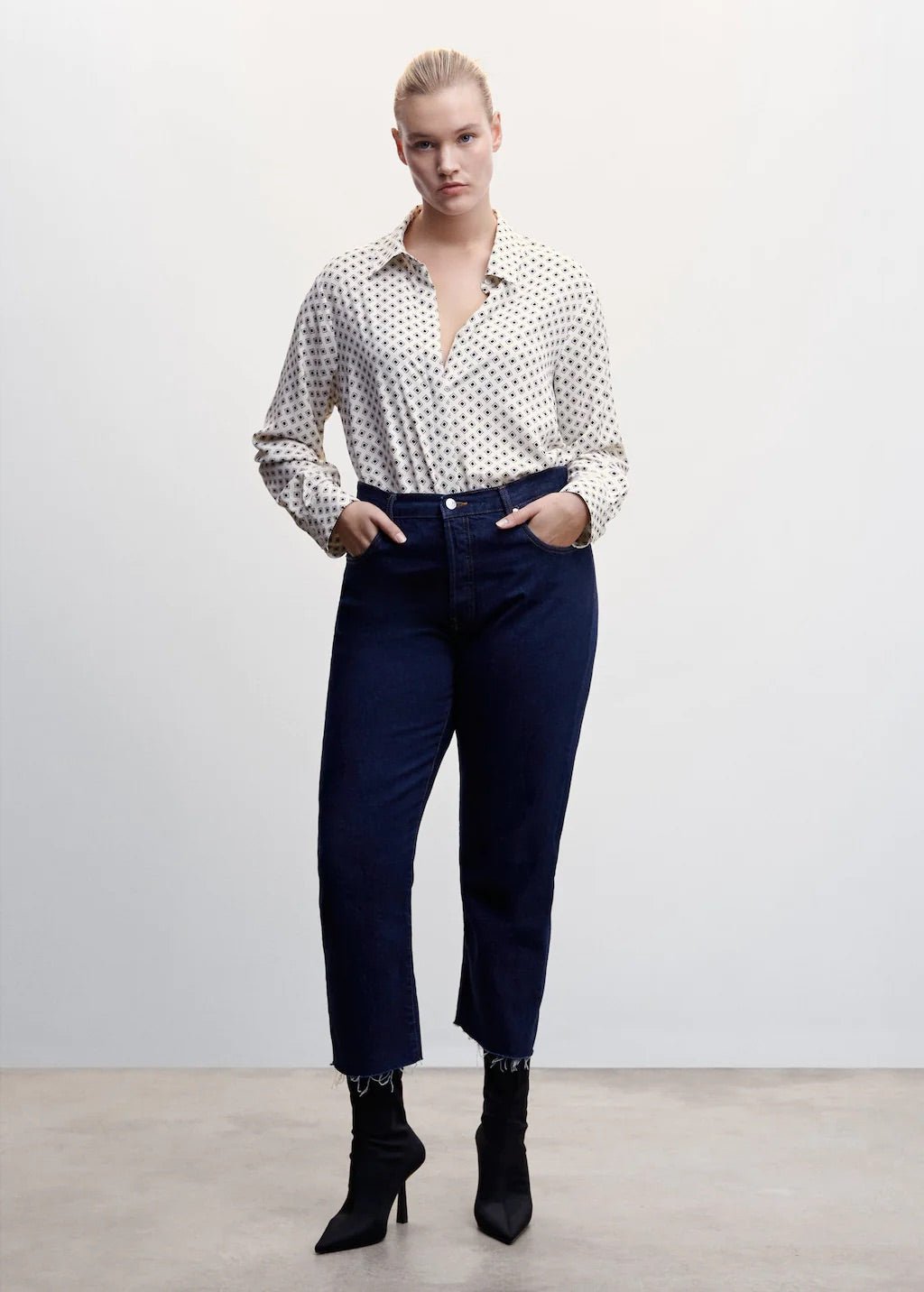 Buttoned flowy shirt - Laurel Morgan