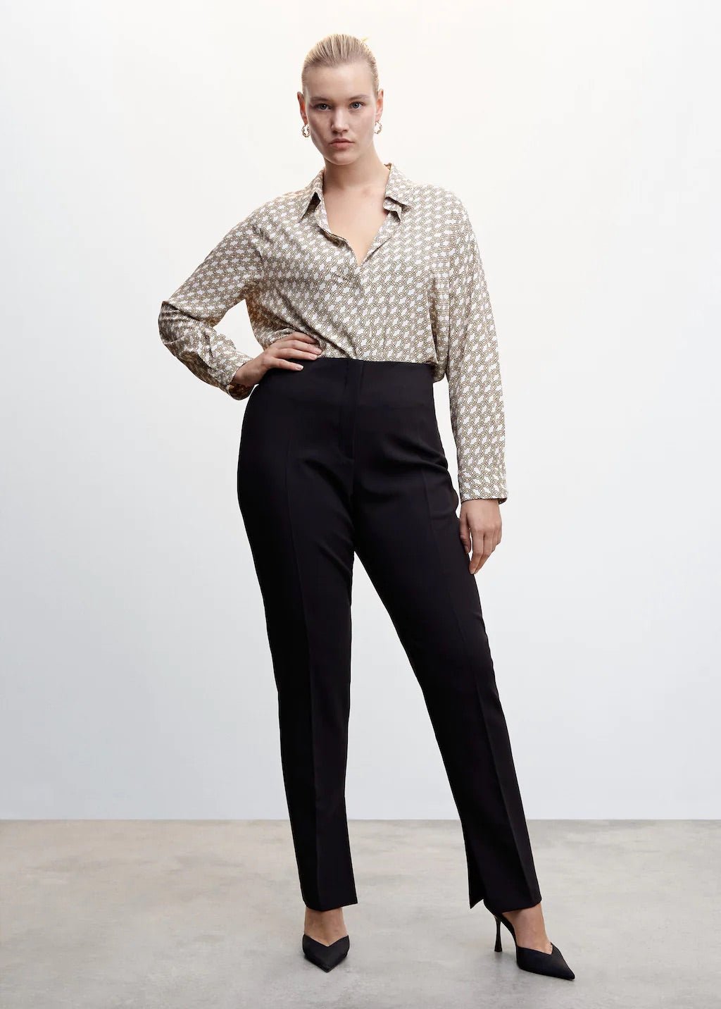 Buttoned flowy shirt - Laurel Morgan