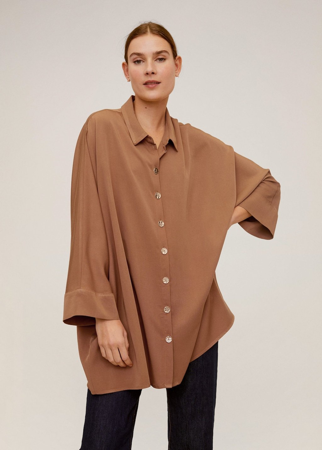 Buttoned flowy shirt - Laurel Morgan