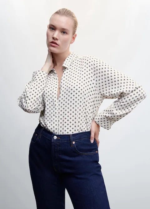 Buttoned flowy shirt - Laurel Morgan